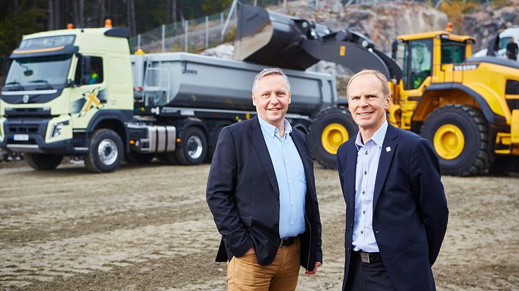 Swecon och Volvo Truck Center satsar i Förbifart Stockholm - Christer Söderberg och Hans Börjesson