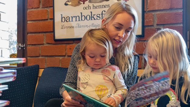 Nu bygger vi om barnavdelningen på stadsbiblioteket