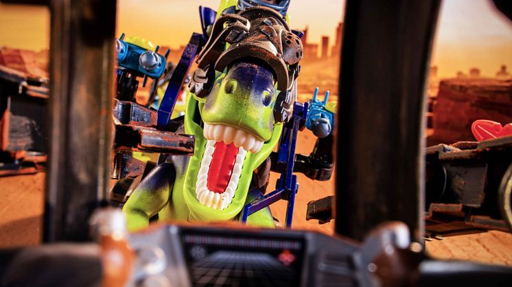 Achtung, der T-Rex greift an!