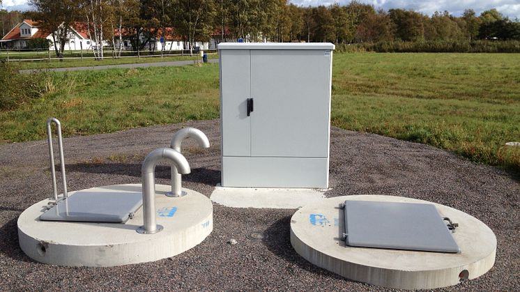 Teknikskåp för pumpstationer