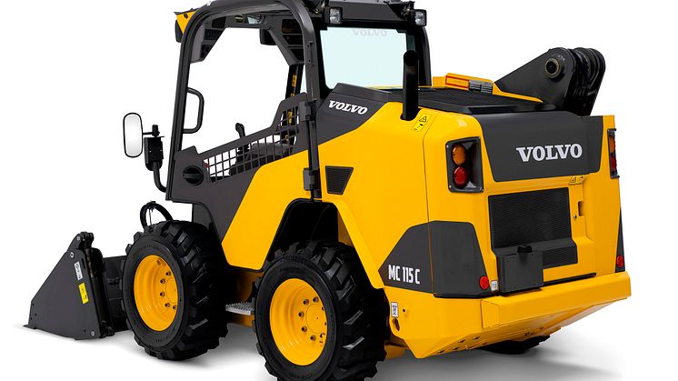 Kompaktlastare Volvo MC115C med Steg 3B motor