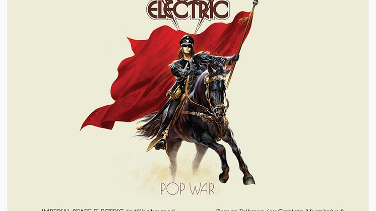 IMPERIAL STATE ELECTRIC - nytt album "Pop War" ute 9 Mars!