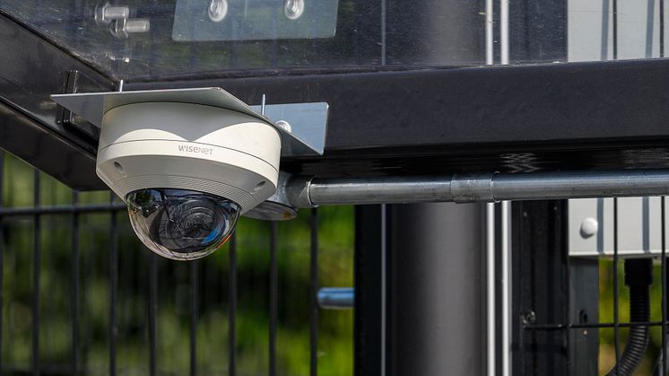 CCTV in bike hub