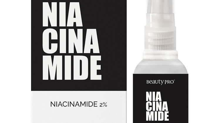 BeautyPro Niacinamide Box ad Bottle