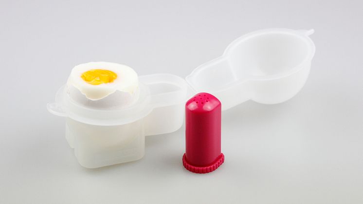 Äggbox med saltkar