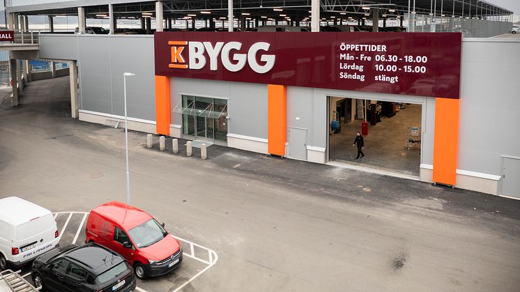 K-Bygg Hisings Backa fasad