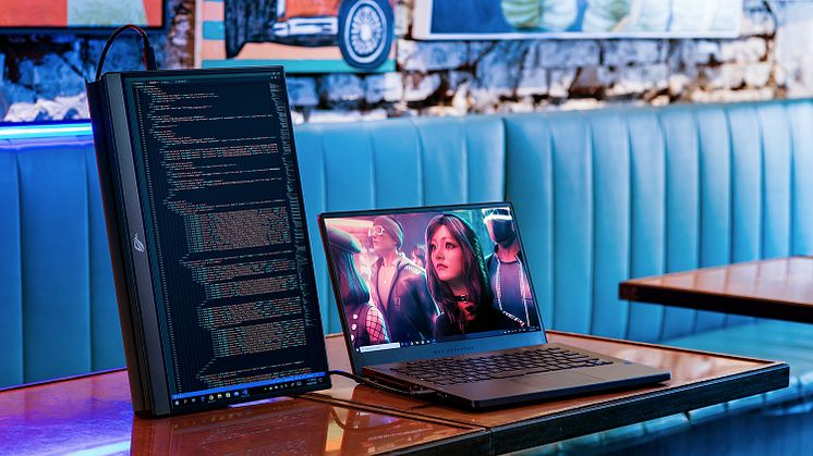 Nordic launch for the portable gaming monitor ROG Strix XG17AHPE 