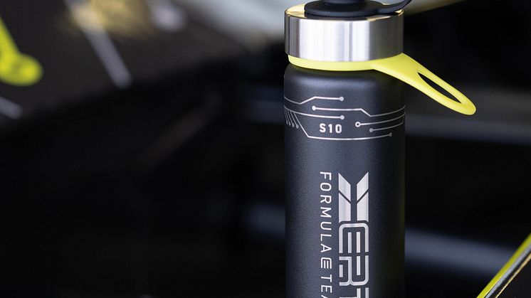 Bluewater bottles for ERT Formula E team
