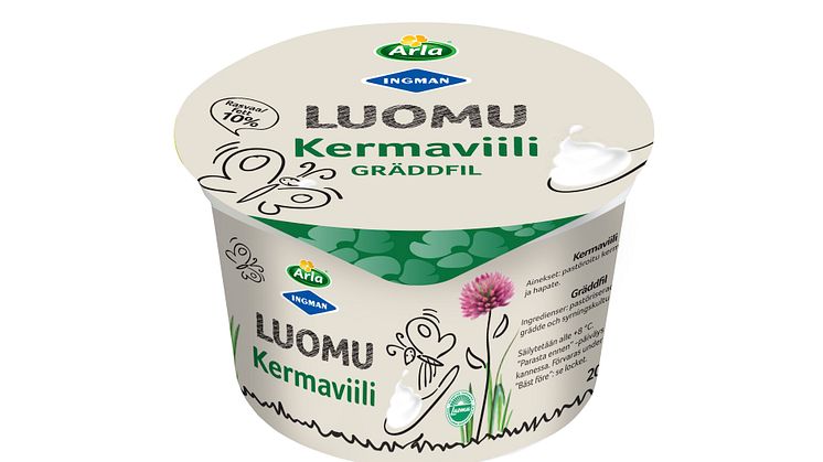 Arla Ingman Luomu kermaviili 200 g