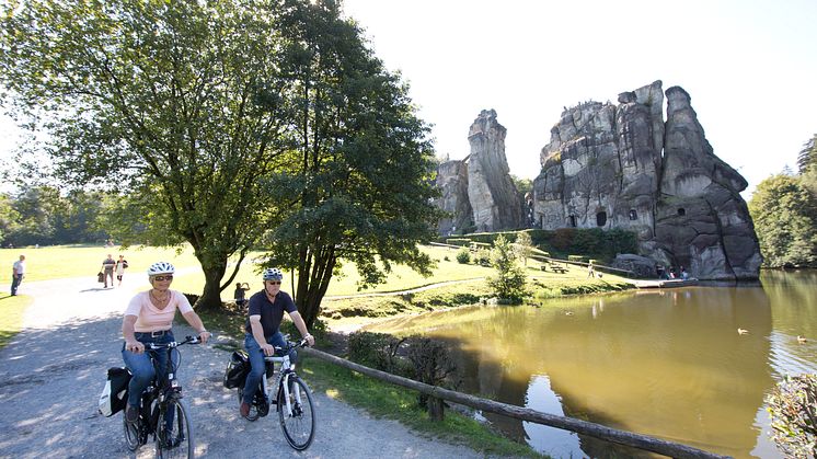 Externsteine bei Horn-Bad Meinberg ©Römer-Lippe-Route  