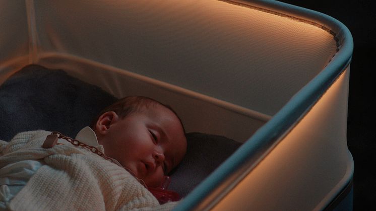 Her er babysengen som etterligner bilturen for en baby!