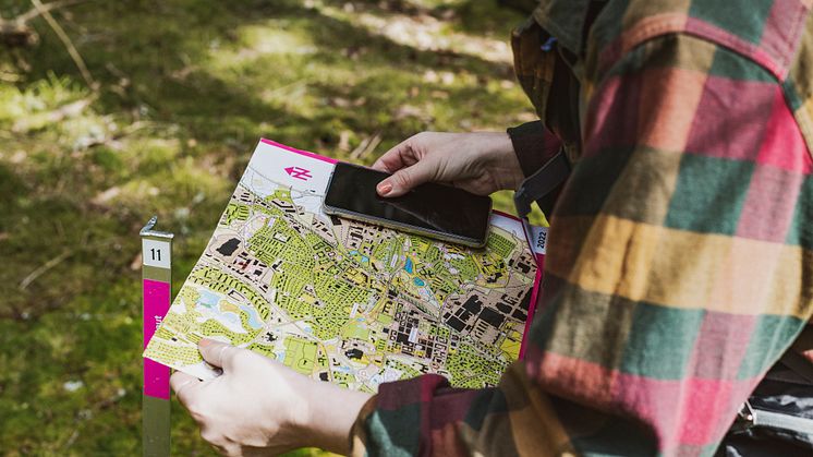 Skövdes största friskvårdsprojekt Hittaut fortsätter 2023. Foto: Rebecca Martyn