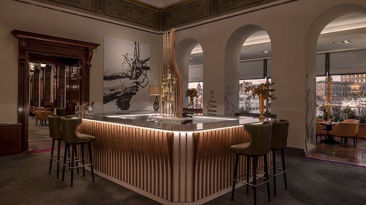 Grand Hôtels nya champagnebar Foto: Andy Liffner