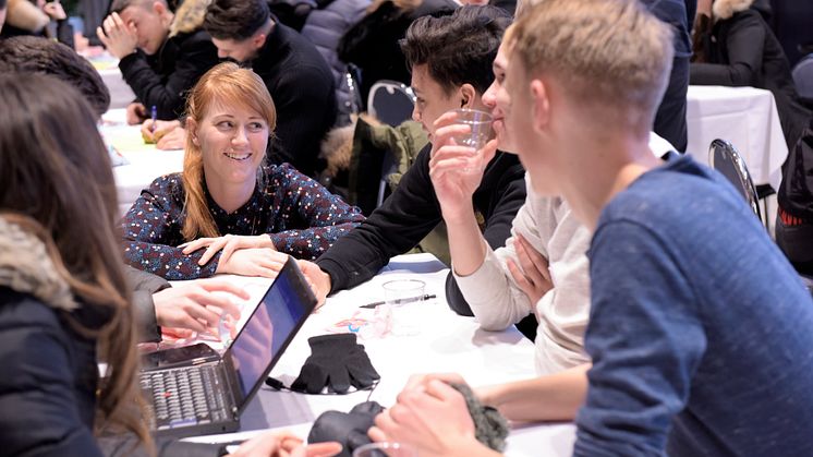 Bild från Innovation Camp under Södertälje Science Week
