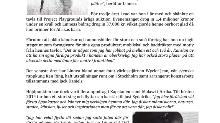 Linnea Frank ställer ut för sista gången på Konstrundan