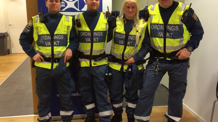 Nu är Nokas igång med ordningsvaktsuppdraget för SL