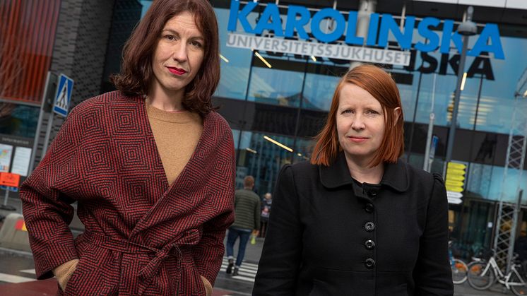 Lisa Röstlund och Anna Gustafsson, nominerade i kategorin Årets Avslöjande 2018  