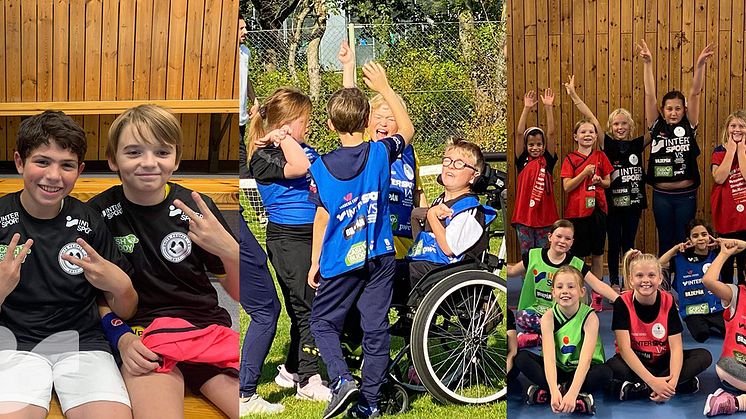 Bilder från tre av initiativen från Unite People FC under året.