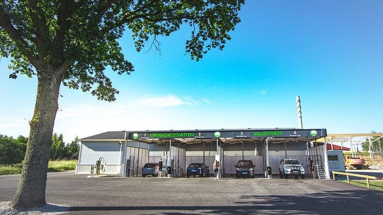Ny tvätthall i Sjöbo