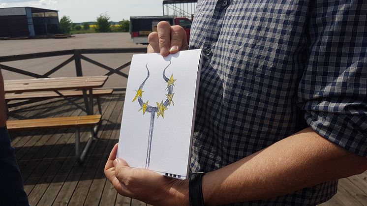 Nytt konstverk av Lars Vilks på Konst på Hög i sommar