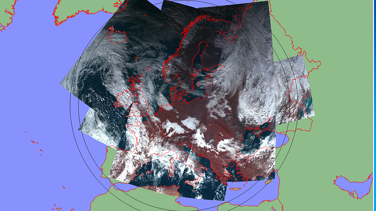 With ocean colour data from OCM Europe and the surrounding waters are covered every two days
