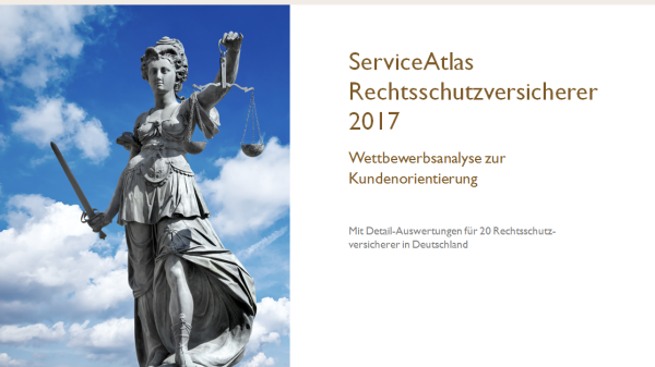 Das Kundenurteil für Rechtsschutzversicherer 