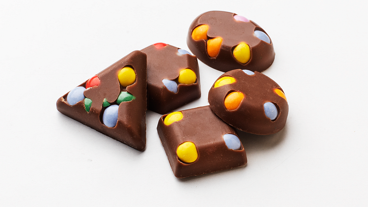 Confetti - en ny färgglad chokladnyhet
