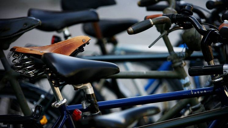 Dooman cykelgarage Cyklar i entren vårdcentraler 1