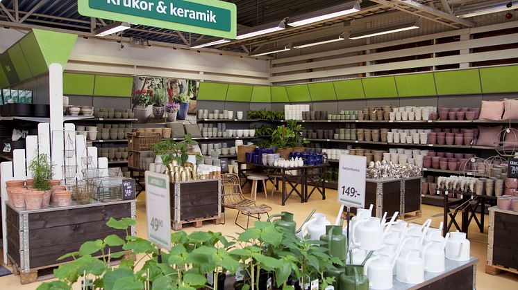 Blomsterlandet butiksbild