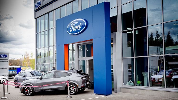 Einar Flåte, Norges første Mustang Mach-E eier, 2021