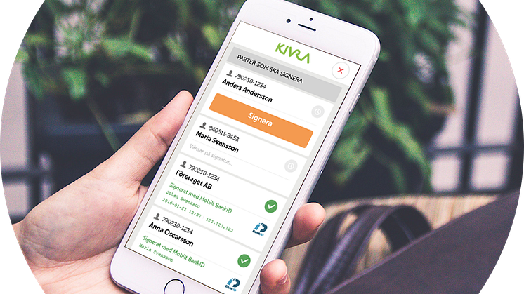 Digitalisera avtalsprocesser med Kivras signeringstjänst