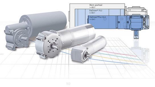 EtaCrown®Plus -  Kraftfull och tyst vinkelväxel med kompakt design
