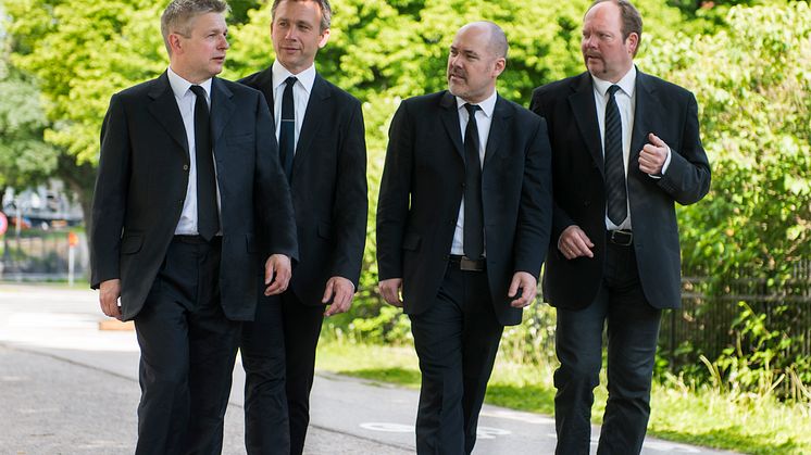 Stenhammar Quartet. Foto: Bo Söderström