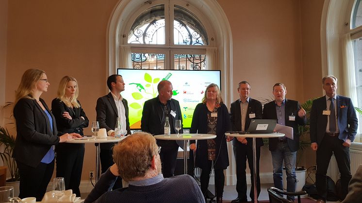 Beatrice Torgnyson Klemme, Biogas Öst, Åsa Westlund (S), Rickard Nordin (C), Bengt Nordström, Region Östergötland, Helena Andersson, Reg. Gotland, Johan Wadman, Reg. Uppsala, Andreas Porswald, Reg. Västmanland, Stefan Svensson, Västra Götalandsreg.