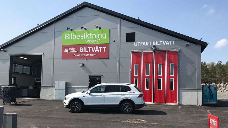Totalentreprenad för Nordens största bilbesiktningskedja