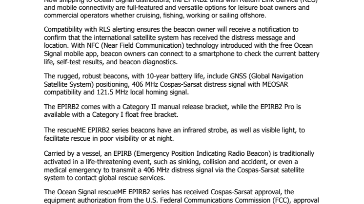 July 06_Ocean Signal Launches New rescueME EPIRB2 Series.pdf