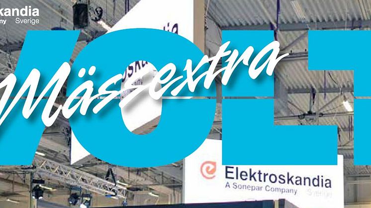 Volt-mässextra, filmreportage från elmässan.