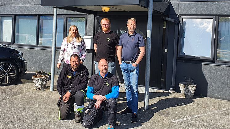 Gry Pedersen, Jørg Scholz, Yngve Kvia, Stig Kastmo og Kai Johannessen.