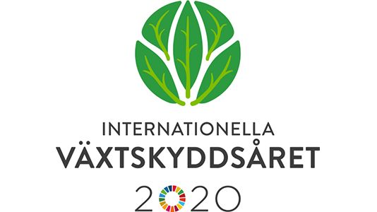 FN har utsett 2020 till det Internationella växtskyddsåret (IYPH2020), för att öka den globala medvetenheten om betydelsen av friska växter för att trygga livsmedelsförsörjningen, minska fattigdomen, skydda miljön och främja ekonomisk utveckling.