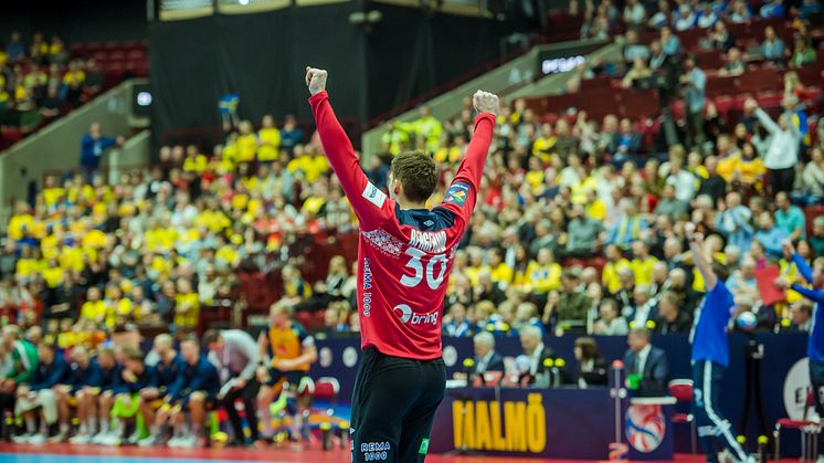Handbolls-EM Malmö Arena Bobby Bannister Målvakt