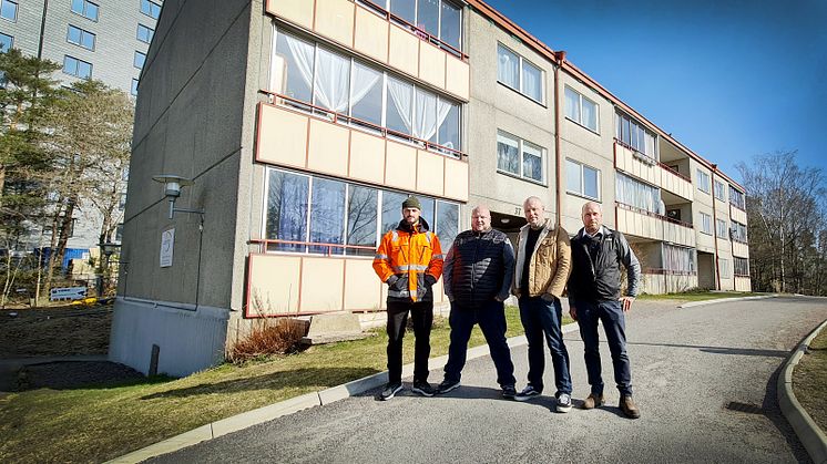 I tätt samarbete. ”Jag värdesätter transparensen i kommunikationen med Beijer, att det inte är något hysch, hysch utan raka kort. Det är så jag vill jobba”, säger Mikael Friberg hos Johns Bygg & Fasad.