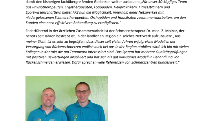 FPZ wächst weiterhin