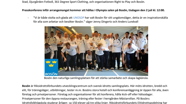 Bosön är platsen för FNs ledarskapsprogram för unga 