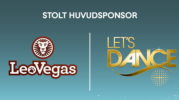 LeoVegas är stolt huvudsponsor till fredagsunderhållningen Let’s Dance