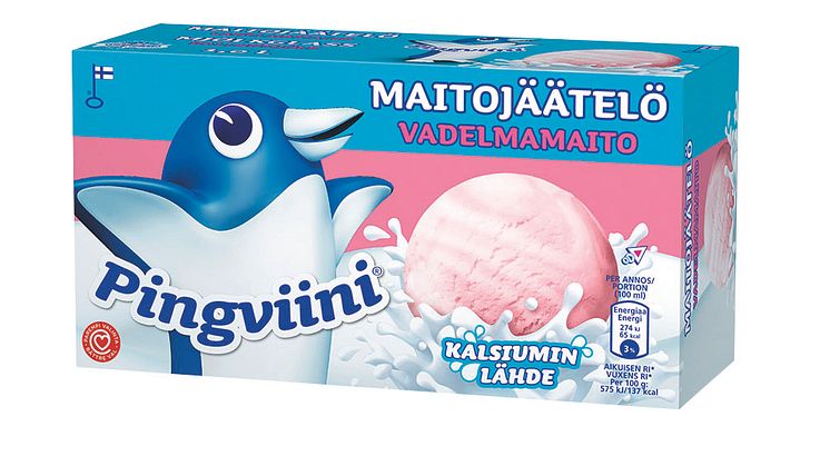 Pingviini Vadelmamaito