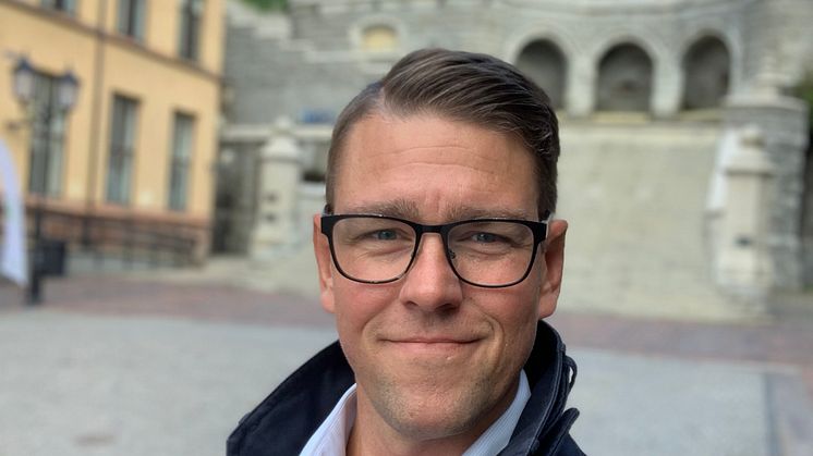 Jonas Berg, tillträdande säkerhetschef i Helsingborgs stad.