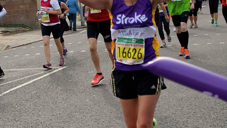 Annabel Jones yn Ras Adduned 2018