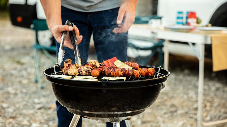 Grillar är ett populärt tillbehör för de som campar