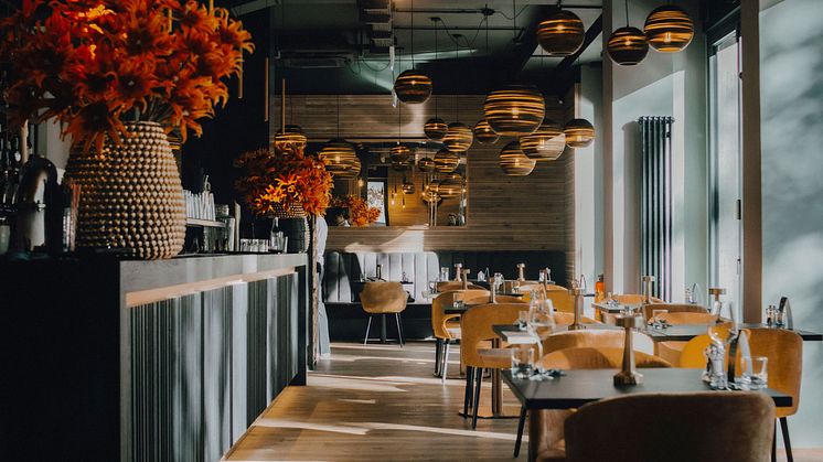 Das neue „The Ash“-Restaurant in der Leopolstraße bietet insgesamt 90 Gästen im Innenbereich Platz.