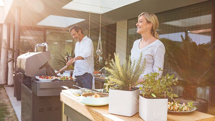 Kochen, Wohnen, Leben unter freiem Himmel